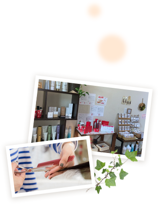 春日井市にある 隠れ家 ヘアサロン 「Secret Salon ぽのり」店内イメージ02